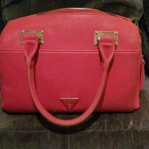 Red guess purse